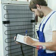 تعمیرات ابریزی یخچال و گرفتگی ناودون یخچال