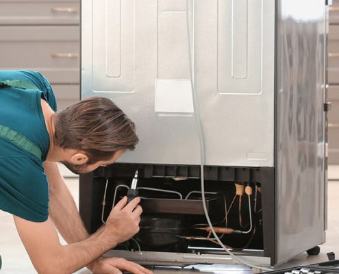 تعمیر یخچال های ویترینی